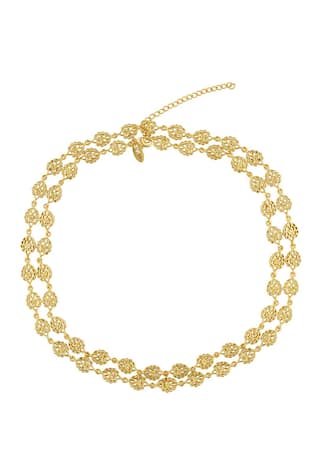 Imperial Notes Filigree Long Necklace 