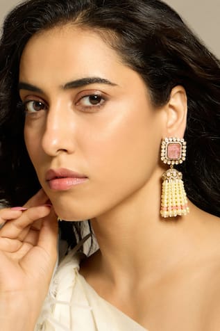 Bloom Bead Embellished Drops 