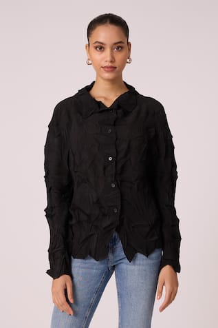 Scarlet Sage Paige Pleat Detailed Shirt 