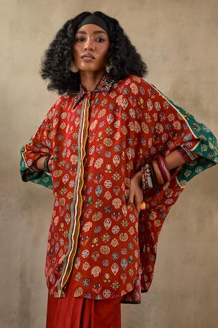 Aseem Kapoor Mandala Butti Print Shirt 