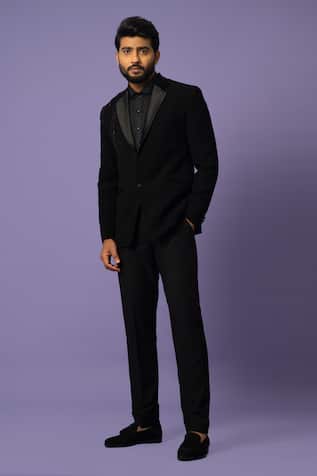 Yoseba Cutdana Embroidered Blazer With Trouser 