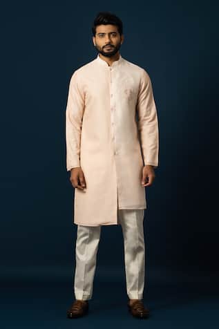 Zardozi Embroidered Kurta With Pant 