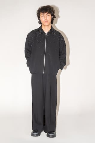 Leh Studios Stargaze Bead Embroidered Jacket 