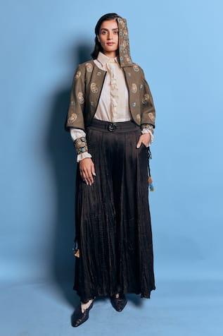 Shruti Sancheti Crushed Kalidar Culotte 