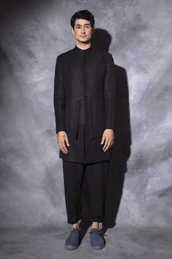 Studio Error Hand Embroidered Layered Bandhgala 