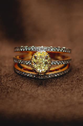 Horizon Diamond Layered Ring 