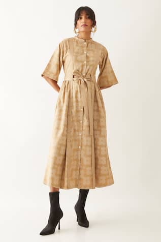 Son Of A Noble Snob Malta Floral Print Dress 