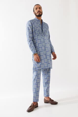 Ace Flora Printed Kurta With Pant 