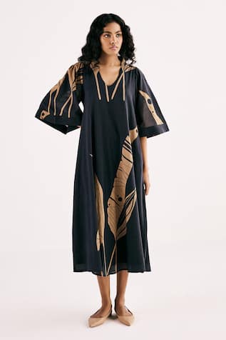 Kharakapas Paradise Pop Printed Dress 