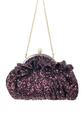 SG Collection By Sonia Gulrajani Starlit Pouchette Clutch Bag 