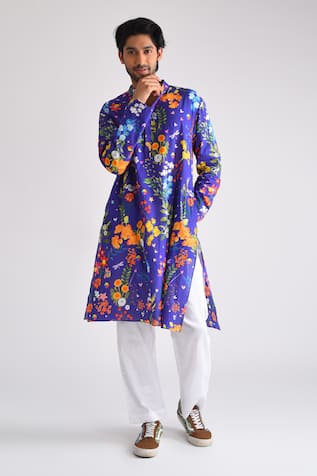 Blushing Couture by shafali Printed Kurta & Pant Set 