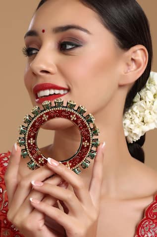 Meenakari Work Bangle - Single Pc 