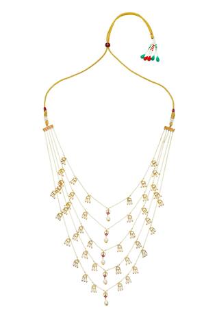 MAISARA JEWELRY Patram Rani Panchlada Necklace 