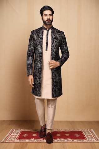 Woven Jacket Pant Set 