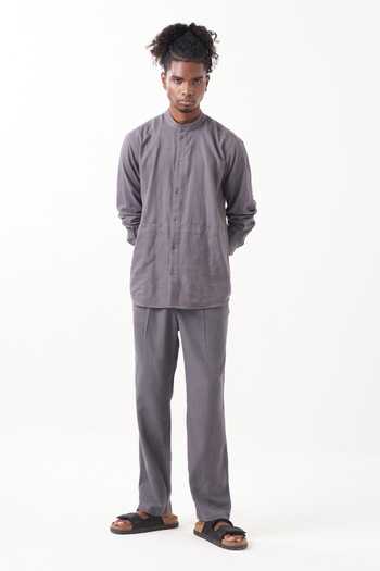 Three Stripe Detailed Shirt 