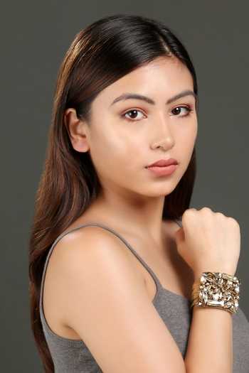 Bijoux By Priya Chandna Crystal Cascade Bracelet 