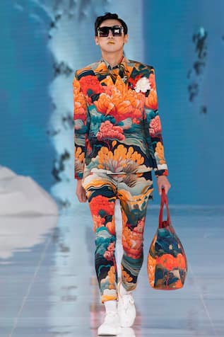 MR. Ajay Kumar Shivalik Printed Pant 