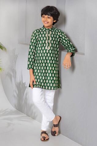 Free Sparrow New Forest Printed Kurta With Pyjama 