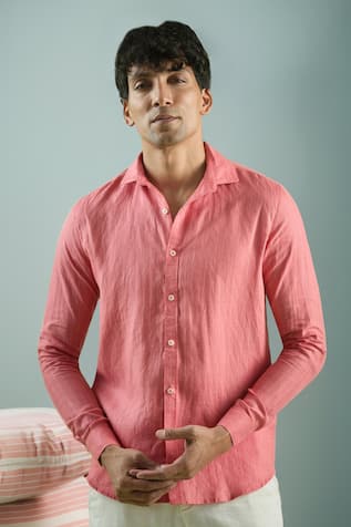 Arihant Rai Sinha Striped Full Sleeve Shirt 