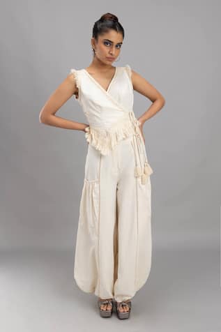 Lavina Sippy Lace Embellished Harem Pant 