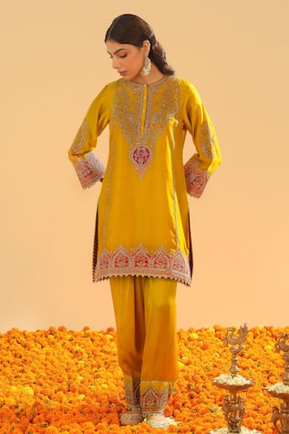 Sheetal Batra Mirha Kirandori Kurta With Salwar 