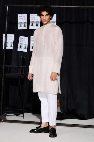 Twenty Nine White Stretch Cotton Straight Pant 