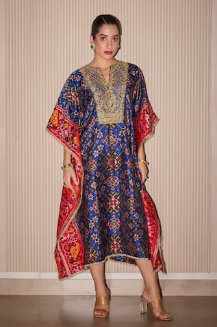 Twenty Nine Patola Asymmetric Kaftan 