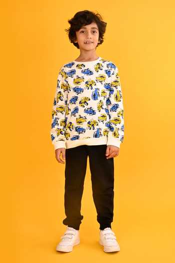 Anthrilo Cars Print Fleece Set 