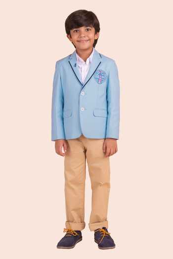 Partykles Lighthouse Embroidered Blazer 