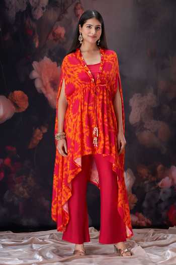 Amani Tie Dye Cape & Pant Set 