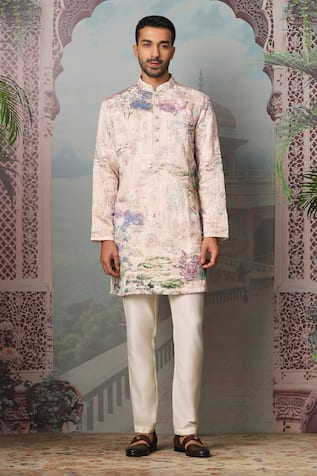 Asuka Fabled Garden Print Kurta With Pant 