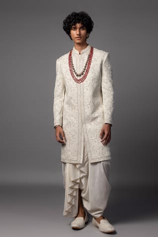 PAARSH Paisley Embroidered Sherwani Set 
