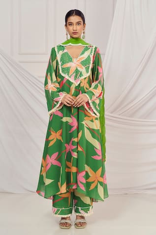 Harshita Singhvi Floral Print Kurta Set 