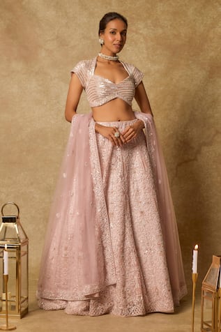 Masumi Mewawalla Florence Embroidered Lehenga Set 