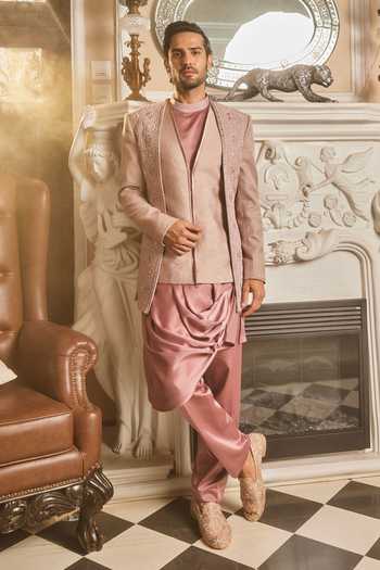 Asuka Embroidered Bandhgala Set 