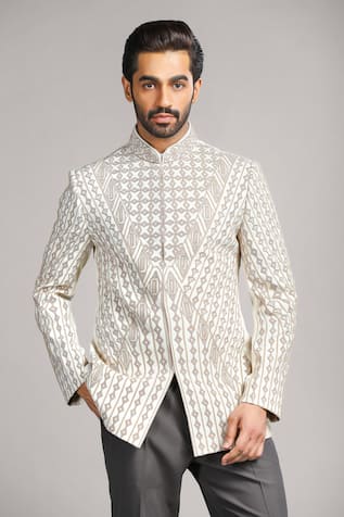 Char Chaand Geometric Dori & Cutdana Bandhgala 