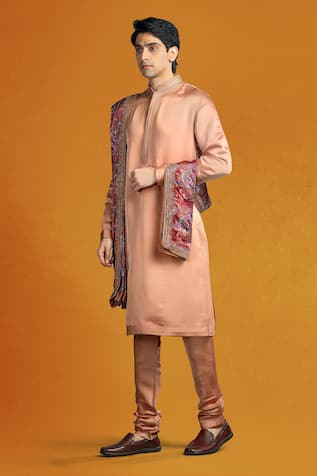 Vine Embroidered Kurta Set 
