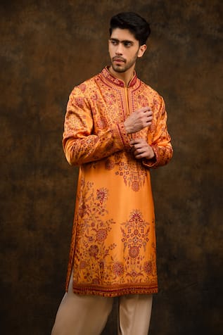 Char Chaand Floral Print Kurta 