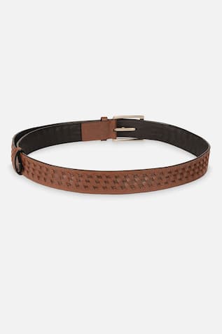 Tan Brown Handcrafted Leather Belt 