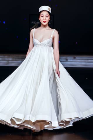 Rohit Bal Floral Embroidered Anarkali & Churidar 