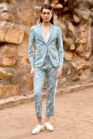 Scenery Weave Straight Fit Pant 