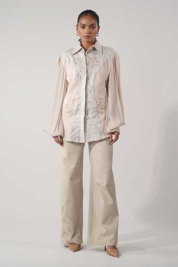 Orthodox Triangle Print Designer Shirt 