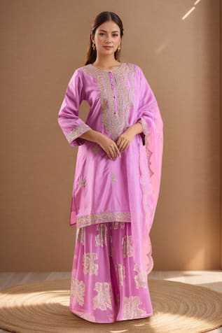 Samyukta Singhania Dori Embroidered Kurta Set 