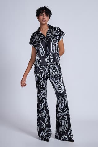 Advait Toru Swirl Print Trouser 