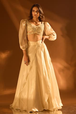 Samyukta Singhania Flared Lehenga Set 