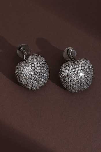 Swabhimann Cubic Zirconia Apple Studs 