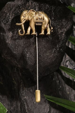 Cosa Nostraa Heritage Elephant Lapel Pin 