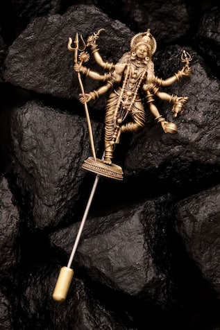 Cosa Nostraa Goddess Durgaa Shakti Lapel Pin 