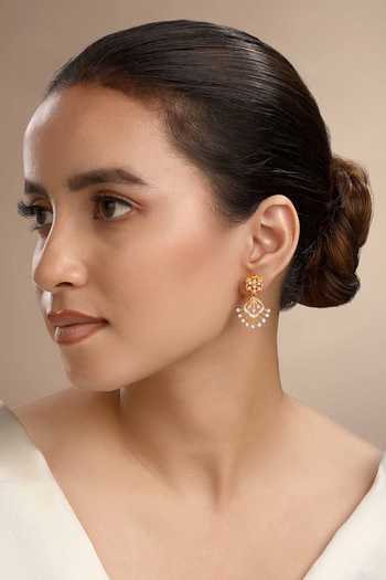 Sica Jewellery Designer Cubic Zirconia Danglers 