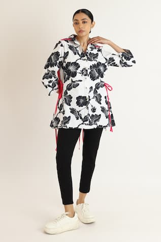 Studio Moda India Floral Print Shirt 